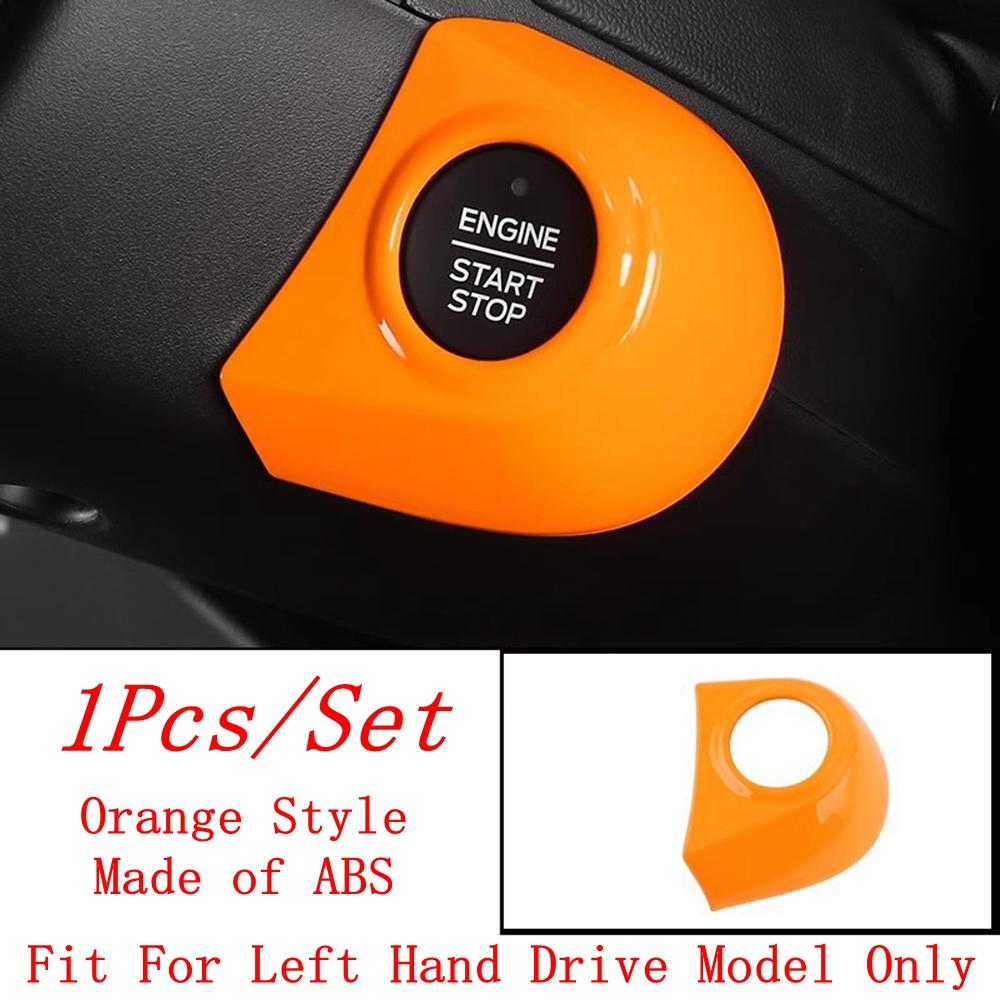 Car Handle Bowl / Start Stop Button / Central Side Panel / Air AC Vent Cover Trim ABS Accessories For Ford Ranger 2024 2025