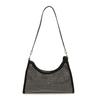 New women's bag bright diamond design shoulder bag versatile trendy underarm bag niche design women's bag