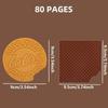 80 Pages/Set Oreo Notepad Simulation Chocolate Cookie Pocket Notepad Portable Notebook Students Stationery Gifts School Supplies