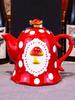 Japanese Mushroom Internet Celebrity Water Cup Ins Style Teapot Kettle  0.91 L