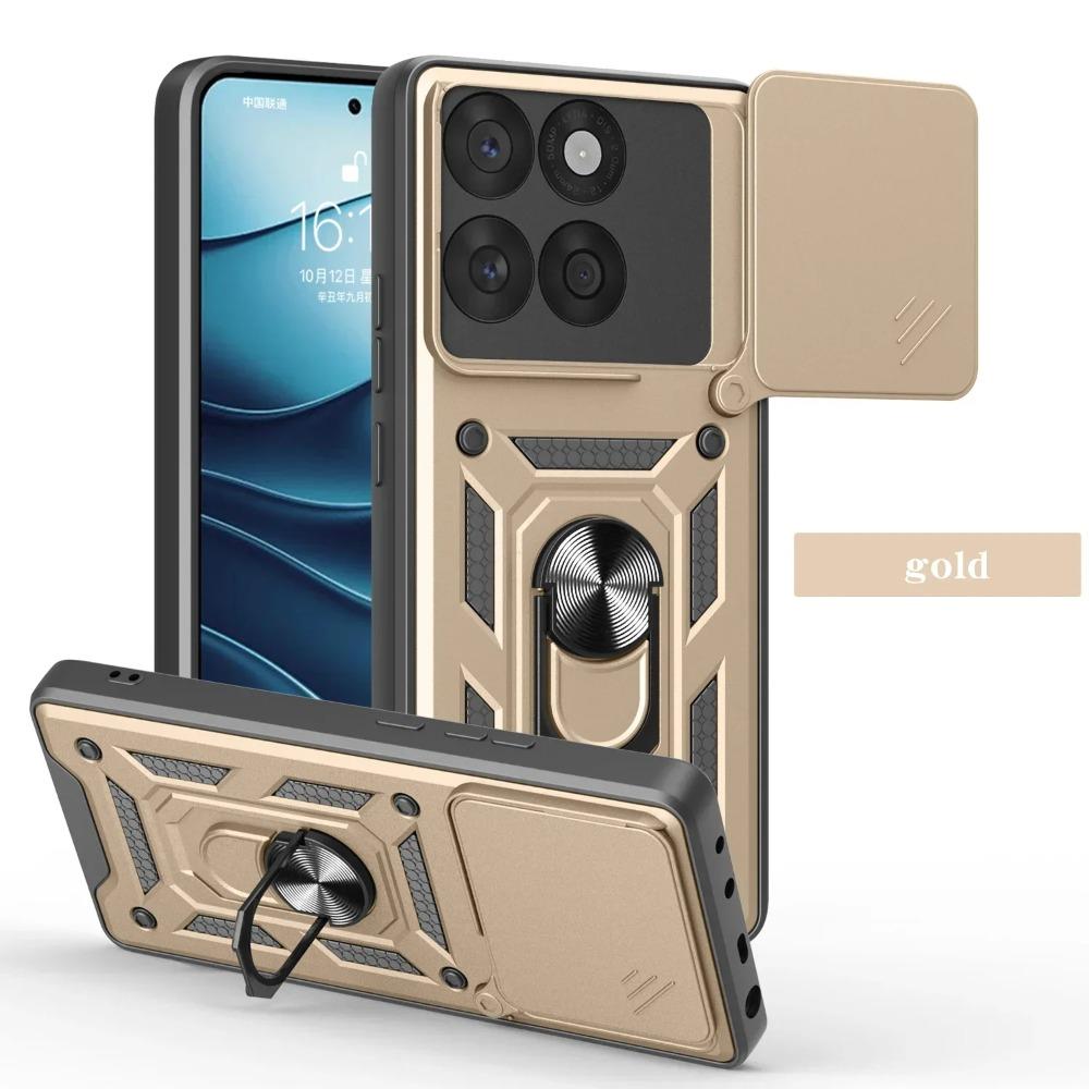 

Heavy Duty Armor Car Magnetic Holder Funda for Motorola Edge 60 50 Fusion 5G Case Slide Camera Ring Stand Protection Back Cover Motorola Edge 50 Fusion золотой