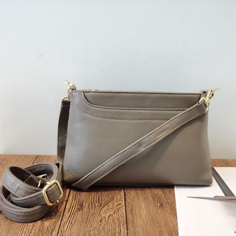 Genuine Leather Large-capacity Bag Women's Casual All-matching New Cross-border Commuting Mother's Cross-slung Small Square