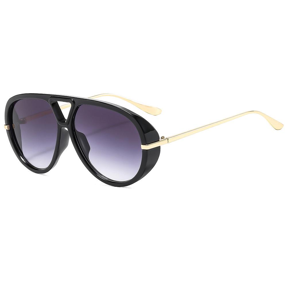 Irregular Large Frame Sunglasses Shades Pilot Multicolor Lenses Eyewear Leopard Print Lightweight Uv400 Sun Glasses Beachside