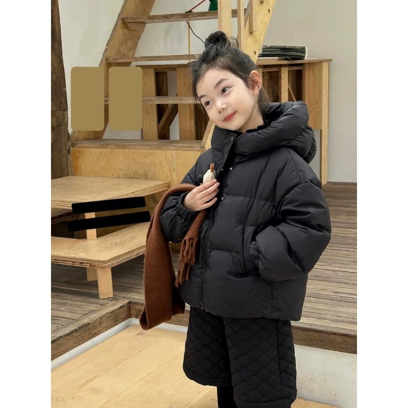 Abrigos de plumón cálidos de invierno para niños Chaquetas acolchadas de otoño para niños Ropa para niños y niñas Ropa exterior con capucha para bebé