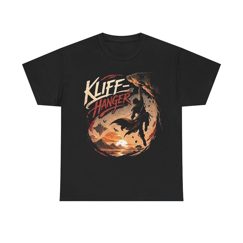 Kliff Hanger Crimson Desert Rock Climber Desert Cotton Graphic Tee RGP Gamer S