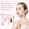 Jade Roller And Gua Sha Set Rose Quartz Face Massager 6 In 1 Facial Roller Gift Box Massager For Face Beauty Skin Care Tools