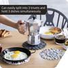 Peleg Design Split Trivet Black Trivet Set of 3