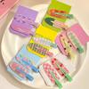 2 Stück/Packung Süße Bunte Cartoon Frucht Spurlos Haarnadeln Für Mädchen Niedliche Haarspangen Haarspangen Haarklammern Schöne Haaraccessoires
