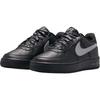 Nike Air Force 1 Skóra syntetyczna Wygodne Wszechstronne Wsparcie Niskie Trampki dziecięce Trampki dziecięce Czarne IR0270-001
