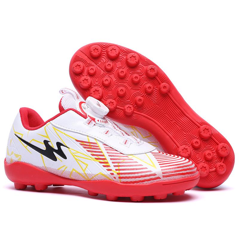 Double star children's football shoes broken nails boys, primary school students, girls, young children eight special non-slip and wear-res
