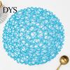 Heat Insulation Mat Resistant Placemat Non-Slip Table Mats for Dining Set Washable Paper Rope Decorative Braided Coasters Protective Bowl Home Kitchen