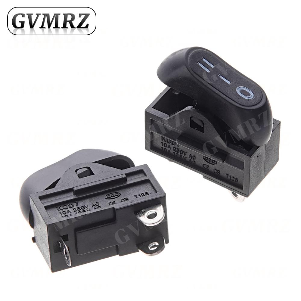 5PCS 10A 250VAC Hair Dryer Switch,Rocker Switch,3 Position ON OFF Boat Switch