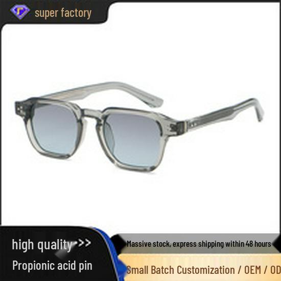 Custom Polygon Women's & Men's High-End Sunglasses with UV Protection