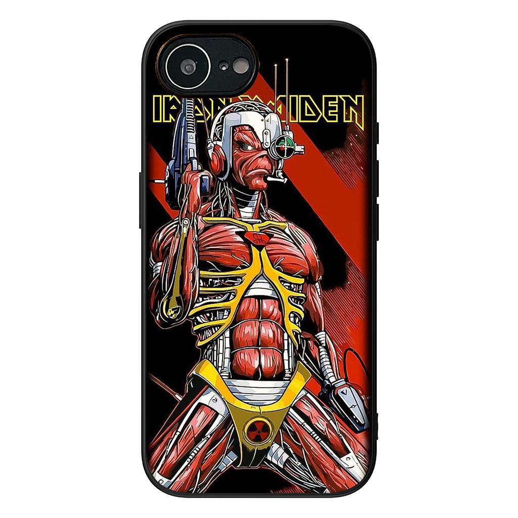 Cover for Samsung Galaxy S25 S24 S22 S23 FE Ultra Plus A56 A05 A06 A15 A16 A55 S7 Edge + Case Poster I-Irons M-Rocks M-Maidens