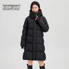 Women's Long Hooded Goose Down Jacket X40146229F