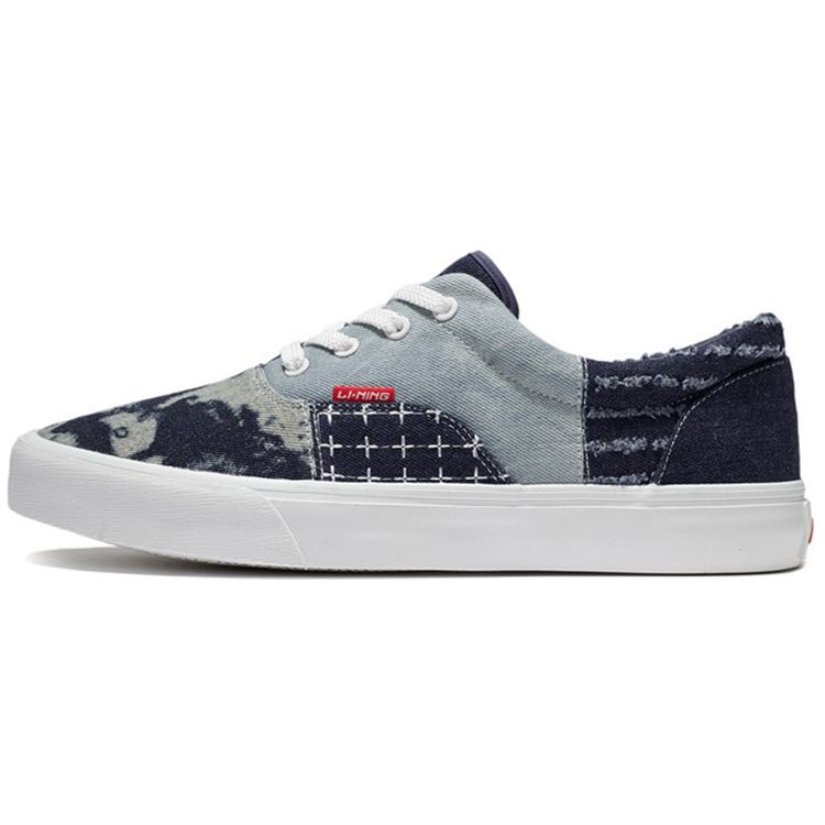 

Li-Ning Shock Absorbing Non-Slip Low-Top Sneakers Men Sneakers Blue AGCS173-1 41