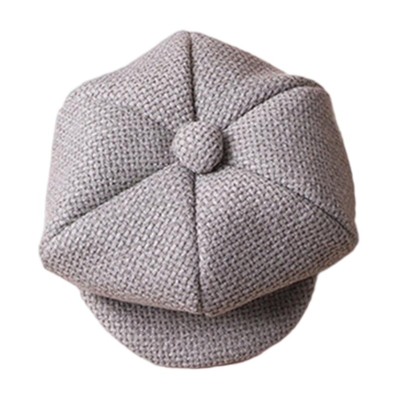 

Fashion Pet Beret Hat Cosplay Accessory with Drawstrings Design For Dog Cats Costume Event Holiday Festival Wear S сірий колір