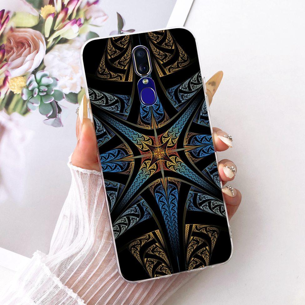 For Oppo F11 Case Cover Luxury Butterfly Love Fashion Flowers Cool Painted Phone Casing For Oppo CPH1913 CPH1911