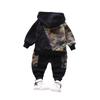 Spring Fashion Children Outfits Baby Girl Clothes Boys Casual Hooded T-Shirt Pants 2Pcs/Sets Toddler Costume Kids Tracksuits