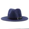 Straw hat outdoor travel seaside sun protection visor jazz hat women's beach hat