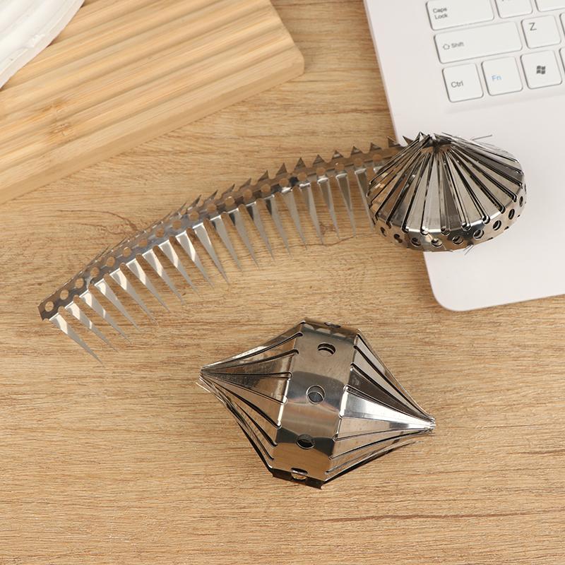 1Pc Bird Repellent Spikes Stainless Steel Protection Device Anti Pigeon Anti-bird Squirrel Garden Fences Keep Birds Rat Away+