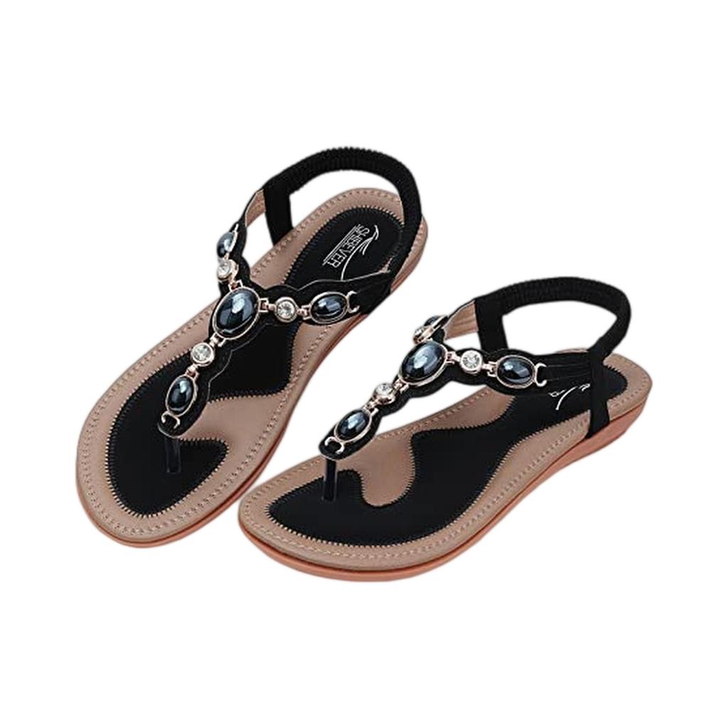 Summer women's comfortable, casual, fashionable flat bottomed beach sandals
