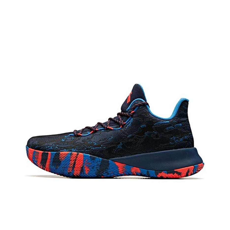 Anta Comfortable Versatile Mid-Top Basketball Shoes Men Sneakers Blue 11941621-6