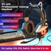 Wired Esports Headphones Luminous Gaming Earphones Stereo Surround Sound Ultra Clear Microphone Hifi USB Headset