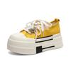 Thick-soled height-increasing small canvas shoes women's summer thin, light and breathable casual versatile muffin little white shoes