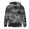 Men's Camouflage Hoodie Pullover Sweatshirt Loose Fit Long