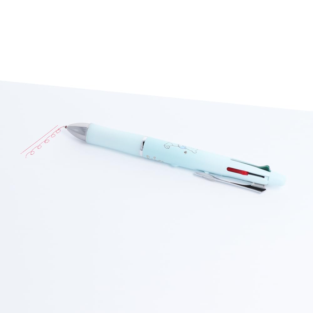 Stationery Disney Multicolor Pen Grip Disney Gift Pen Winnie the Pooh Pale Blue S4732049 Sun-Star Dr. 4+1