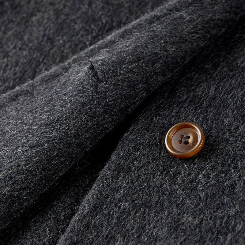 Women's Lamb Wool Blend Double-faced Coat