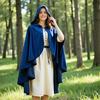 Medieval Halloween Retro Hooded Cape