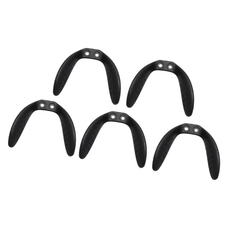 Set of 5 Easy Installation Universally Nose Pads Ergonomic Design Plastic Texture Suitable for Most Cycling Goggles