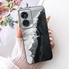 For Motorola Edge 50 Fusion Case XT2429-1 Soft TPU Flower Protective Phone Cases For Motorola G96 motog96 5G Fundas Cover Coque