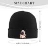 Unisex Pibble Meme Funny Dog Brainrot Wash My Belly Meme Beanie Hats  Casual Knit Hat Autumn Kpop Caps Design Warm Bonnet Hats