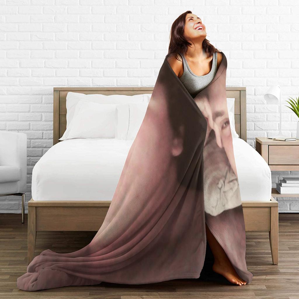 Drachenlord Meme Poster Rainer Winkler Flannel Blankets Winter  Soft Bedding Throws Bedroom Print Bedspread Sofa Bed Cover