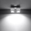 Quad 2 ceiling lamp white