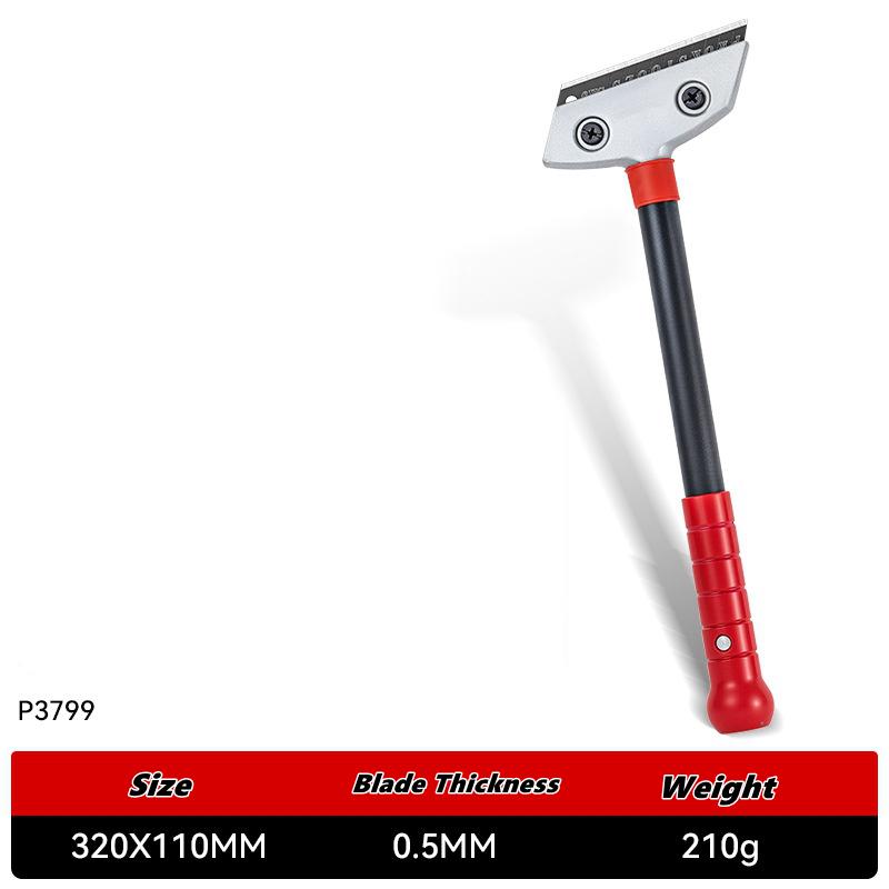 Multipurpose Scraper Blade Kit - Wall Spackle Remover, Caulk Cleaner, Grout Scraper & Initial Multifunctional Cleaning Shovel