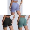 Seamless High Waist Yoga Shorts With Abdominal Compression For Women Fitness And Running