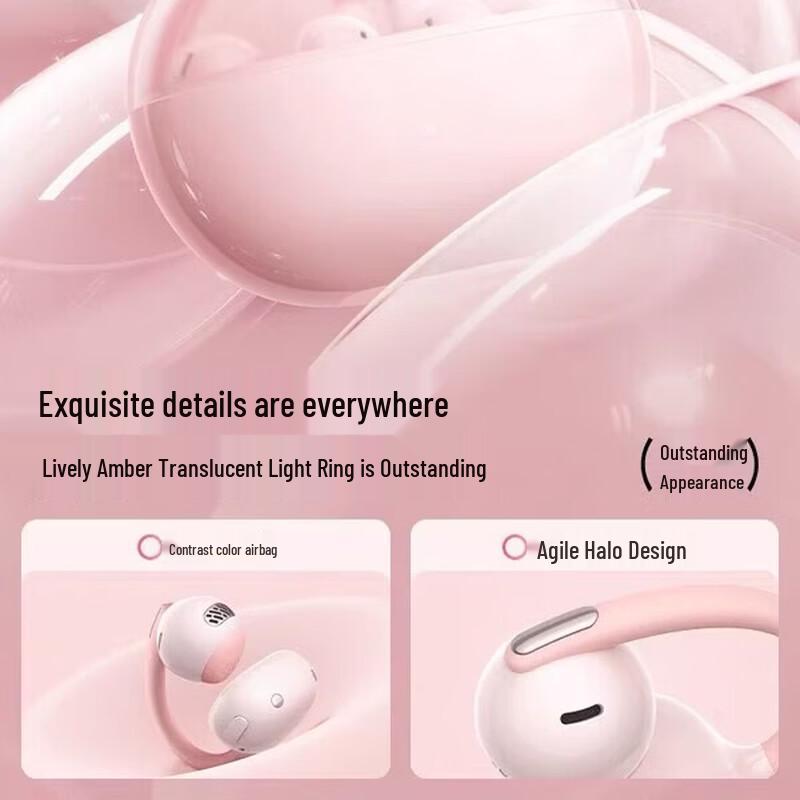 Baseus MC2 Air AI Translation Open-Ear Clip Earbuds