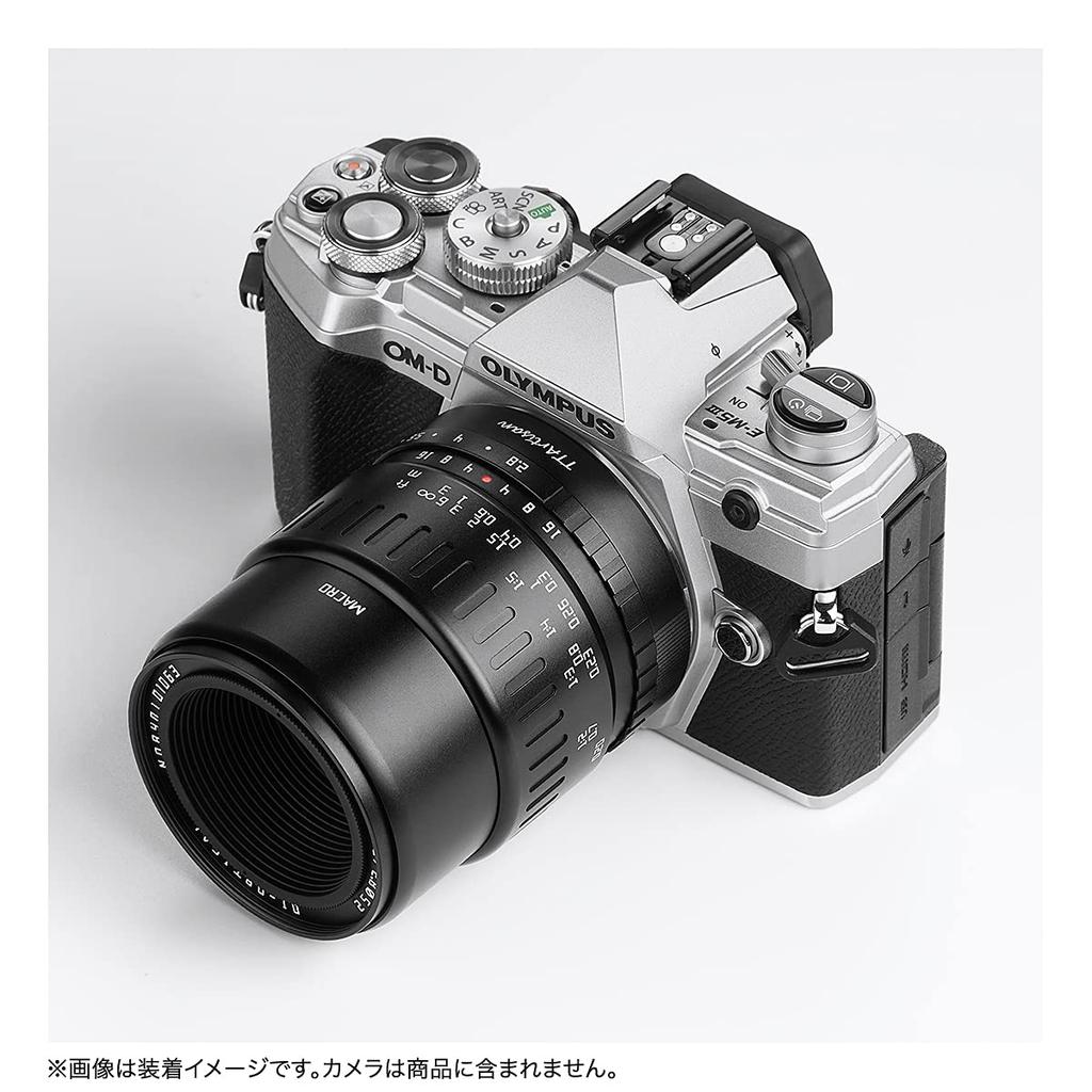 TTArtisan 40mm Macro Micro Four Thirds Prime Lens MFT M43 Manual Focus Macro Lens for Mirrorless Compact and Photography for and Still Life by Meisho