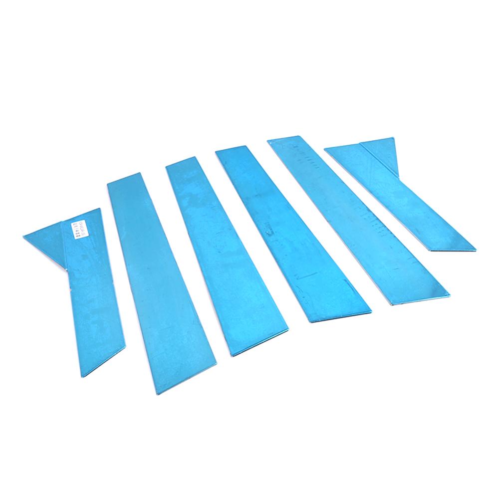 För Renault Kadjar 2015-2019 Krom Fönster B C Stolpe Listskydd Trim Rostfritt Stål Bil Exteriör Styling Modifiera Eftermontera