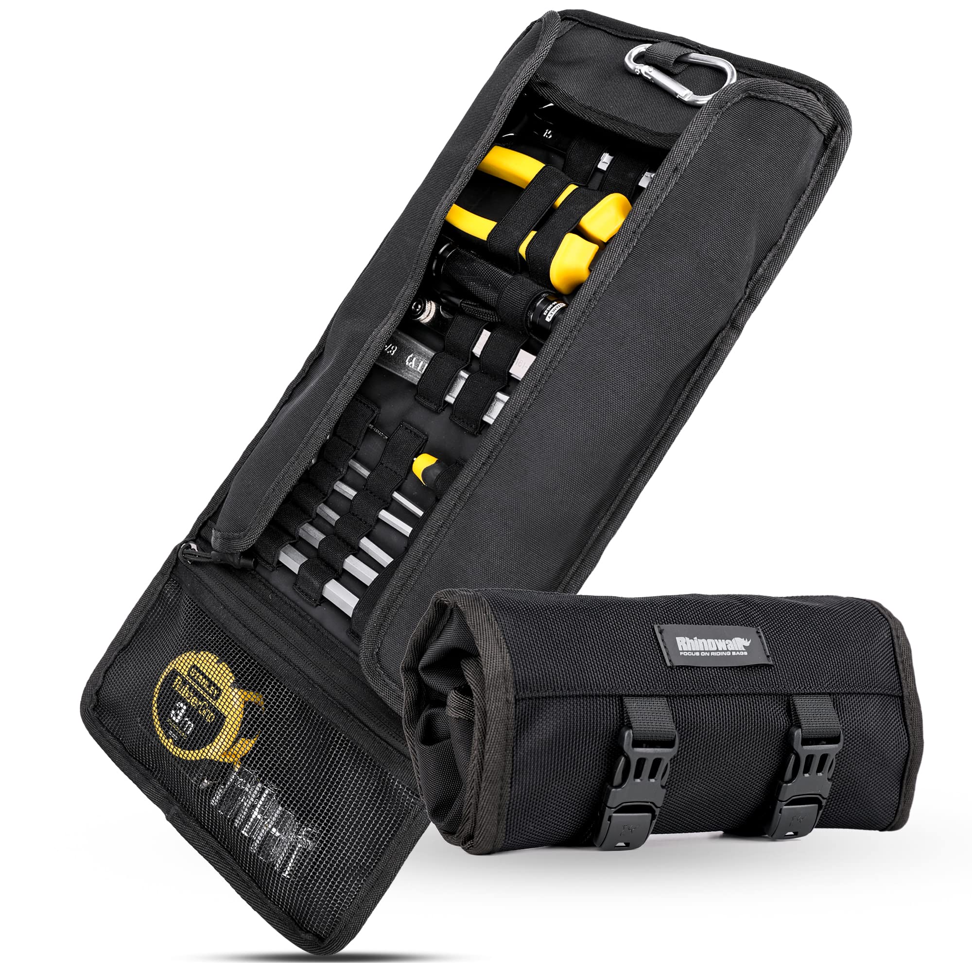 

Rhinowalk Tool Tool Roll Bag for Waterproof Tool Bag with Wrench and Durable Tool Storage Bag, Motorcycles, Storage, Portable, Multifunctional,