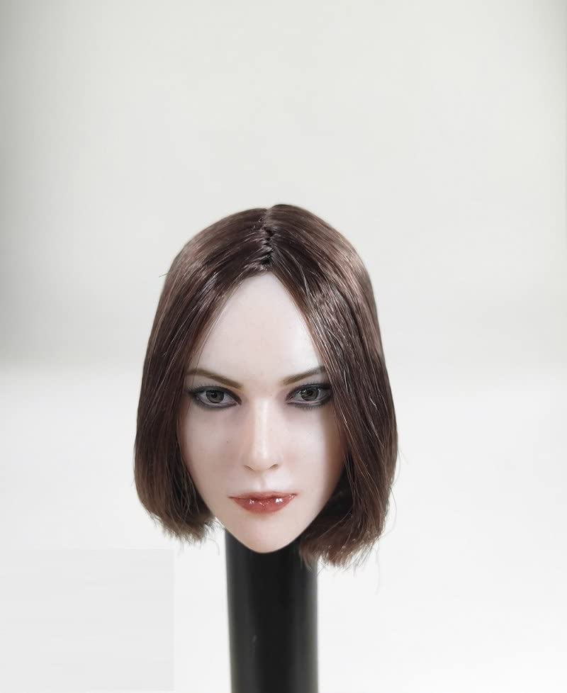 

[TOYBARJAPAN] Аксессуар для экшн-фигурки масштаба 1/6/SGTOYS S-05C Голова западной красавицы с каштановыми волосами (Одежда и тело в комплект не входят)