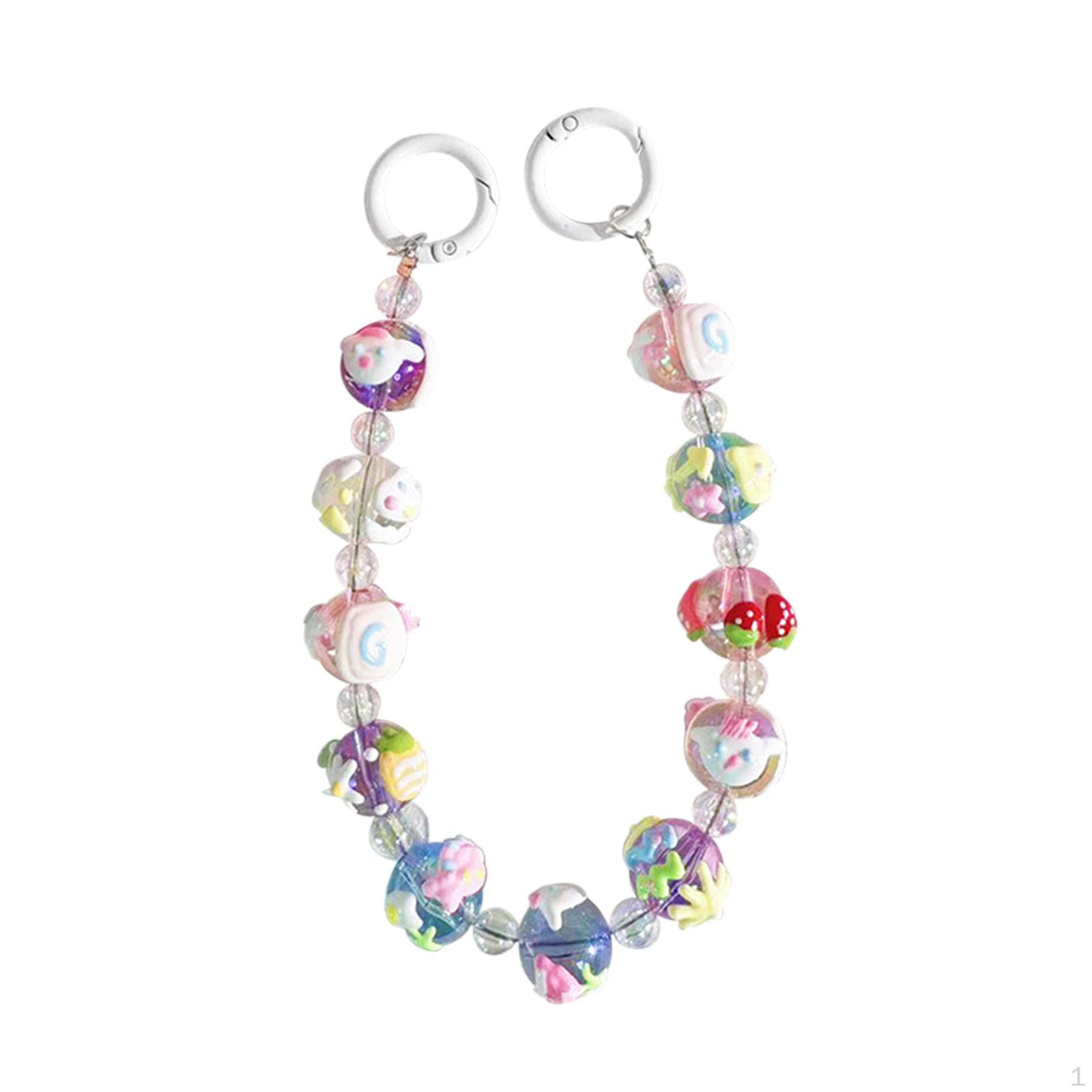 

Бисерный брелок для ключей, вешалка, браслет, украшение для рюкзака, сумки, кошелька, подарка белый