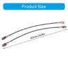 Cargo Door Release Cable Replacement Part BYC500070, 2 Piece Repair Set with Metal End Hardware for Rear Opening Service and Maintenance Tasks