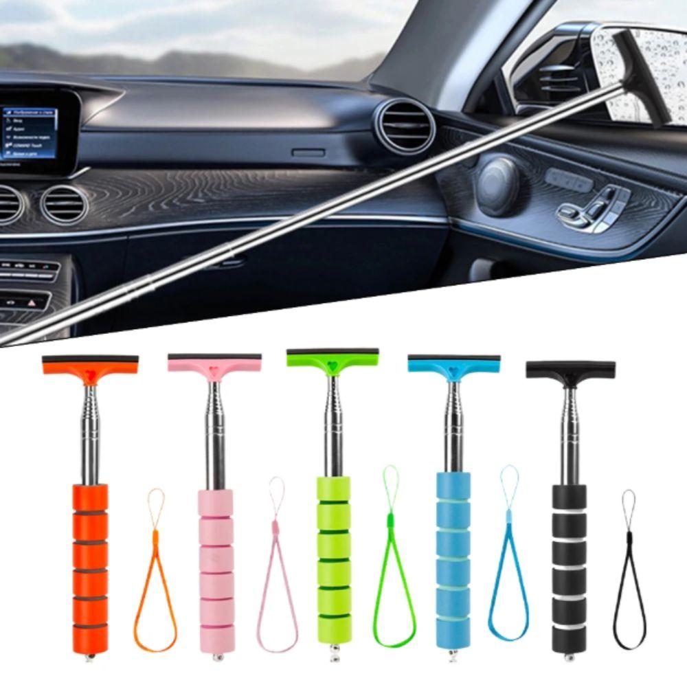 Layered Brush Head Car Rearview Mirror Wiper Glass Rain Cleaning Tool  Glass Care