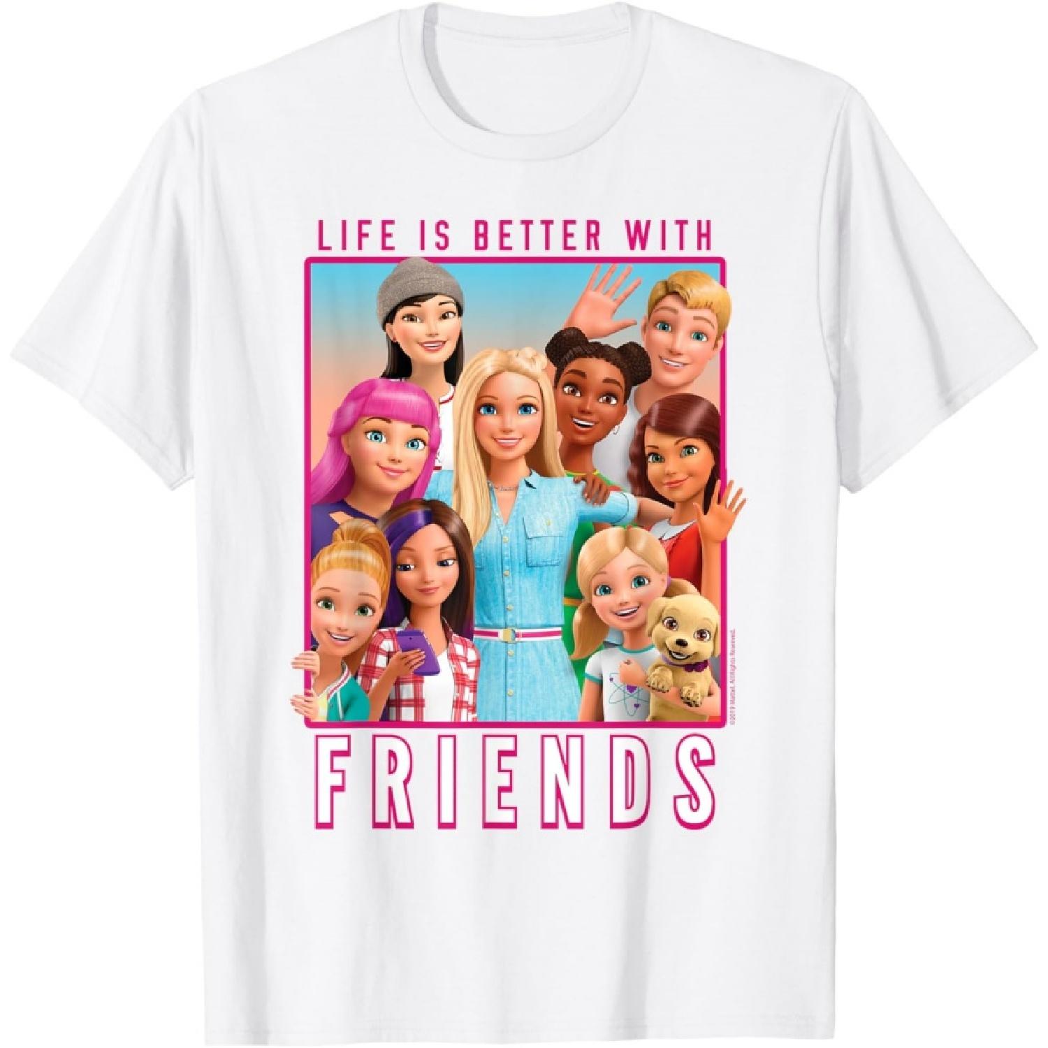 Barbie - Dreamhouse Adventure with Friends T-Shirt XXXXXL белый