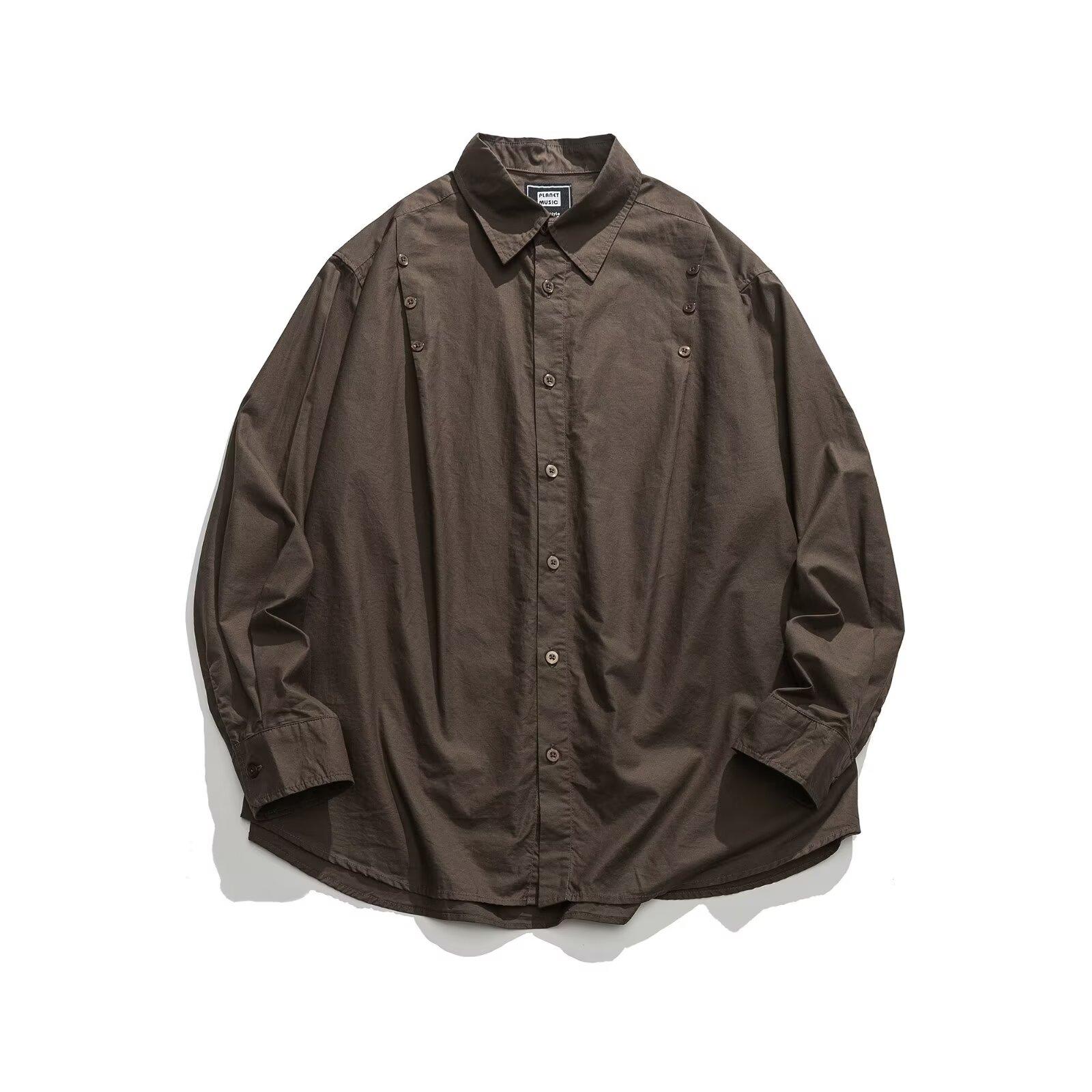 

Noears Рубашка воина в японском стиле ретро цвета хаки с рукавами реглан, осенняя, с длинным рукавом, с квадратным вырезом, свободного кроя 2XL серый